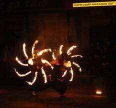 TeDaSe  Fire show, вогняне шоу на весілля
