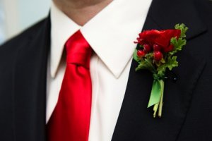 Бутонєрка весільна